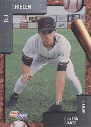 1992 Fleer ProCards Minor League - D.J. Thielen #3607