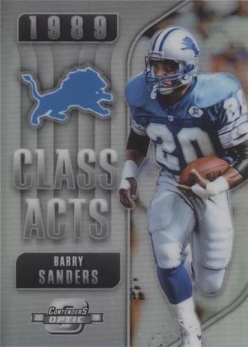 2018 Panini Contenders Optic Barry Sanders #CA-BS