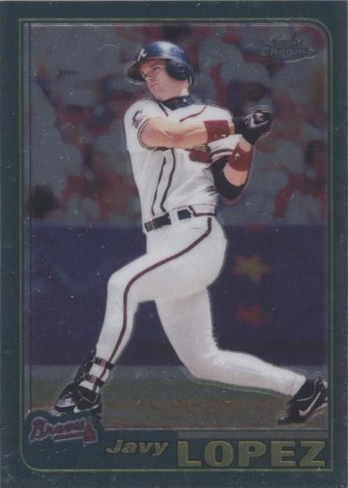 2001 Topps Chrome - Javy Lopez #358