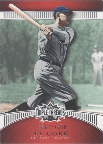2010 Topps Triple Threads - Ty Cobb #24