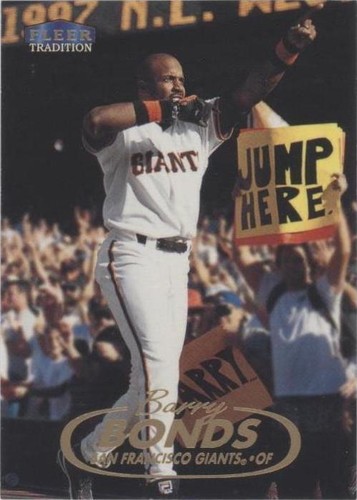 1998 Fleer Tradition - Barry Bonds #300