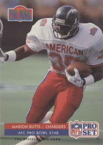 1992 Pro Set Marion Butts #378