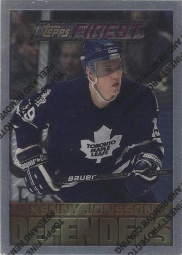 1995-96 Topps Finest - Kenny Jonsson #29
