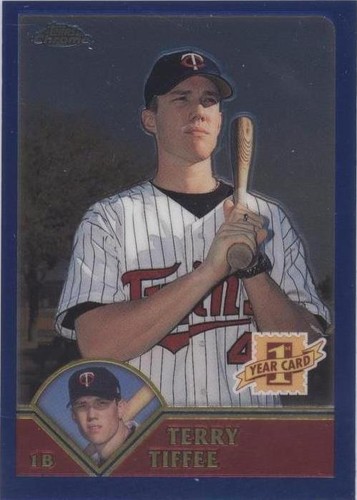 2003 Topps Chrome - Terry Tiffee #215
