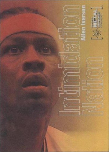 2021 Skybox Metal Universe Champions - Allen Iverson #IN-3