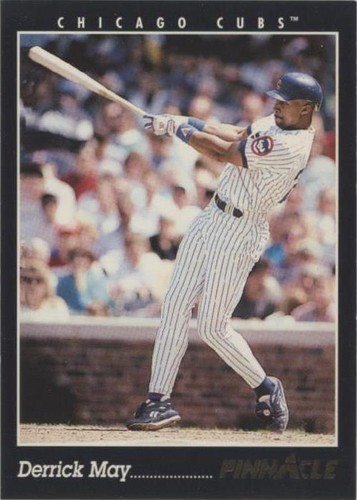 1993 Pinnacle - Derrick May #371