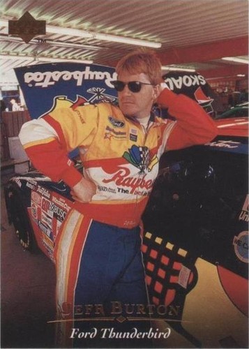 1996 Upper Deck - Jeff Burton #7