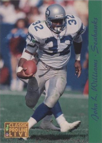 1993 Classic Pro Line Live John L. Williams #261