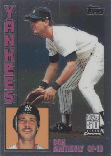 2001 Topps Chrome - Don Mattingly #32