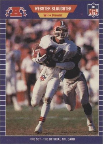1989 Pro Set Webster Slaughter #84