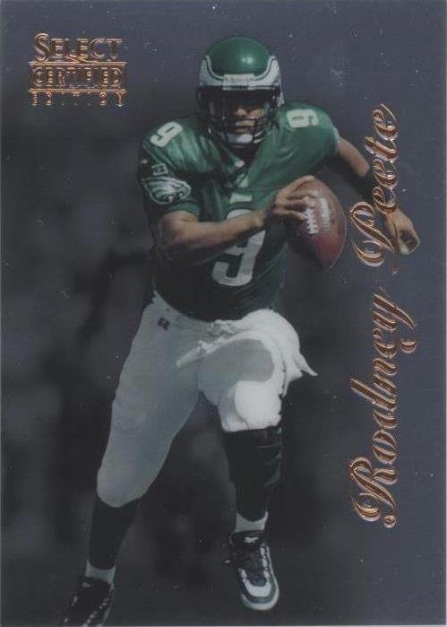 1996 Select Certified Edition Rodney Peete #58
