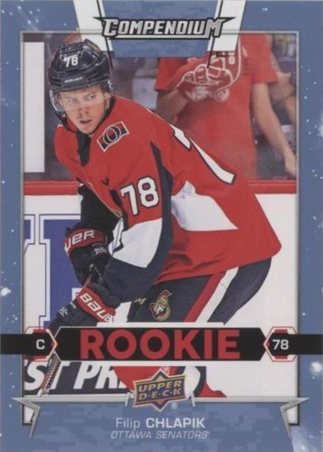 2017-18 Upper Deck Compendium - Filip Chlapik #888