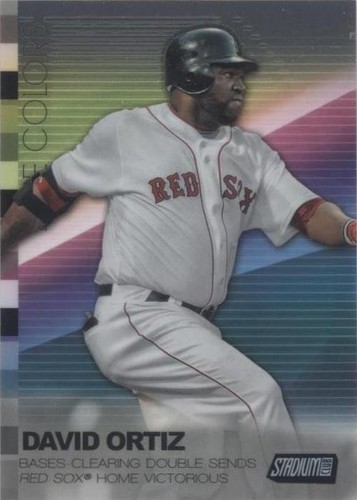 2015 Topps Stadium Club - David Ortiz #TCA-DO