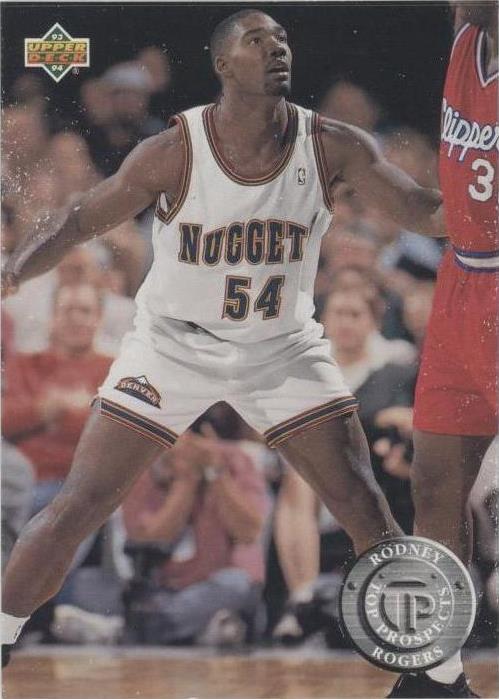Cubierta superior 1993-94 - Rodney Rogers #491