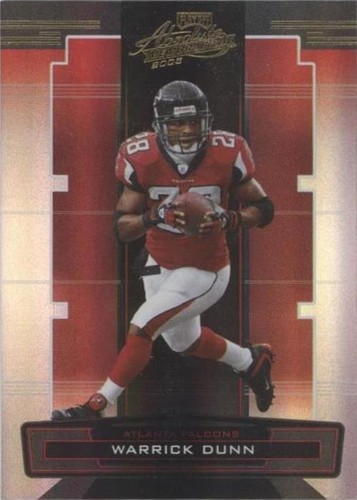 2005 Playoff Absolute Memorabilia Warrick Dunn #9