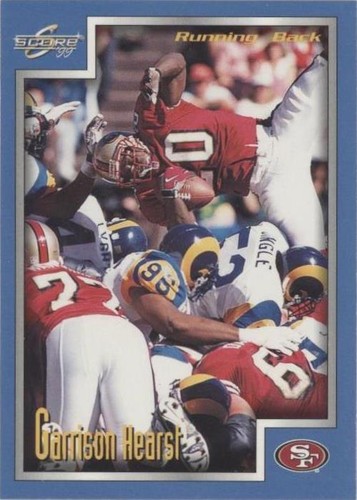 1999 Score Garrison Hearst #75