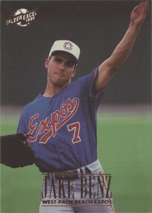 1996 Fleer Excel - Jake Benz #184