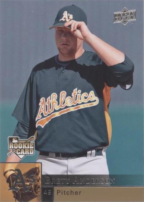 2009 Upper Deck - Brett Anderson #1001