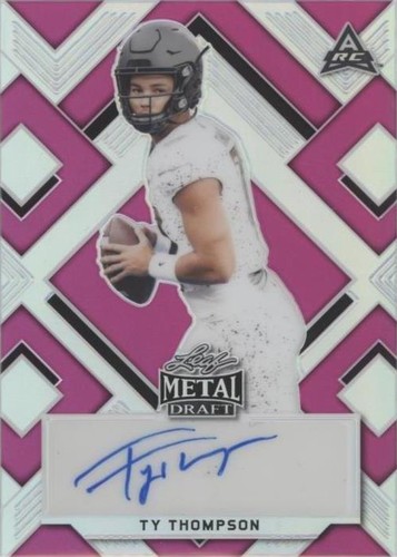 2022 Leaf Metal Draft Ty Thompson #BA-TT2