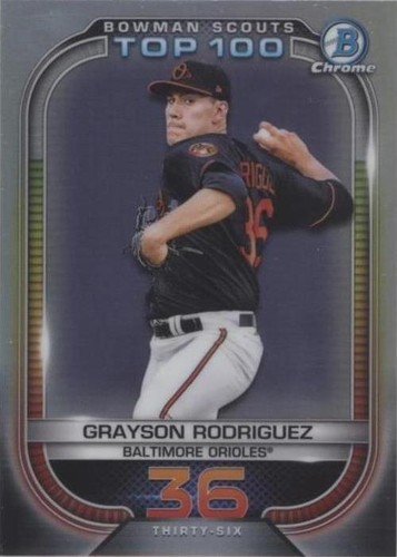 2021 Bowman - Grayson Rodriguez #BTP-36