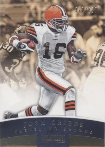 2012 Panini Prominence Josh Cribbs #25