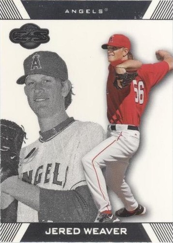 2007 Topps Co-Signers - Jered Weaver #2