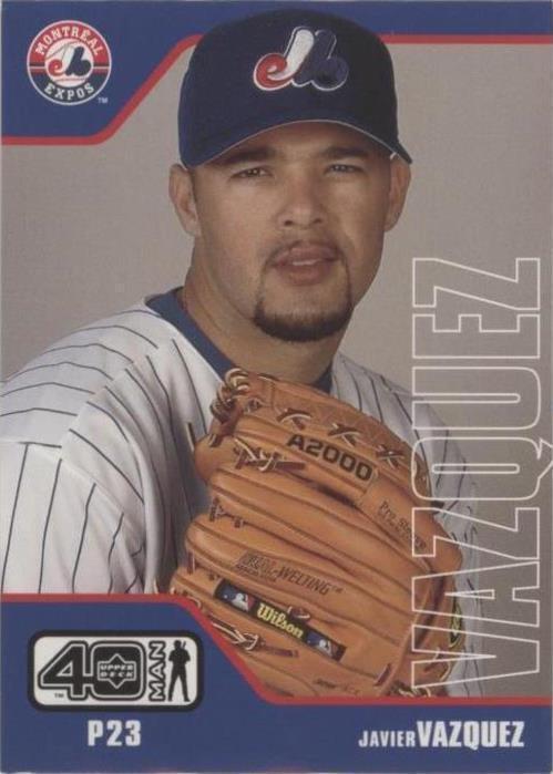 Upper Deck 40 Man 2002 - Javier Vázquez #725