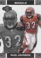 2007 Topps Co-Signers Rudi Johnson #17