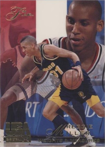 1994 Flair USA Basketball - Reggie Miller #62