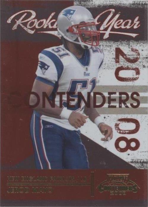 2008 Playoff Contenders Jerod Mayo #9