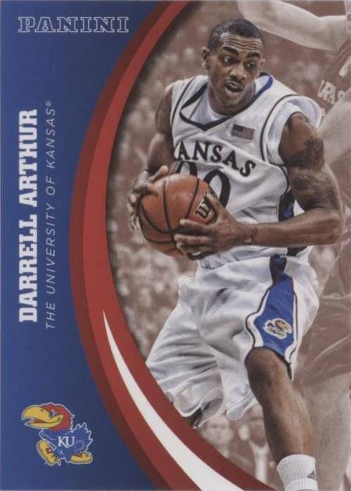 2016 Panini Kansas Jayhawks - Darrell Arthur #39