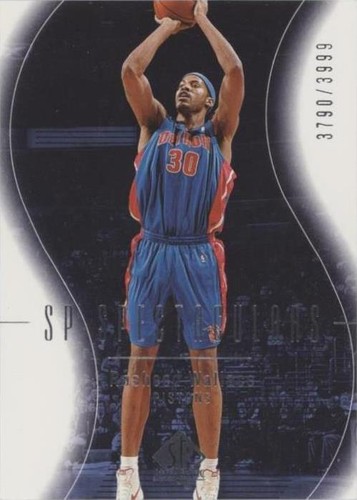 2003-04 SP Authentic - Rasheed Wallace #93