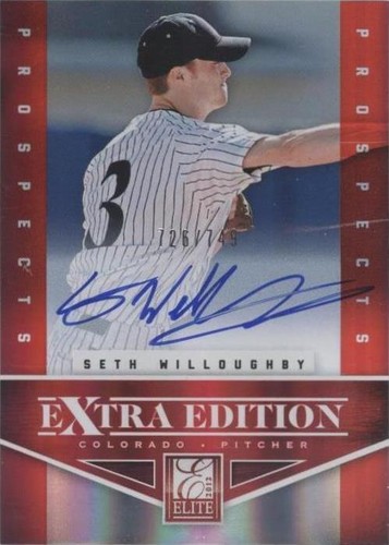 2012 Elite Extra Edition - Seth Willoughby #180