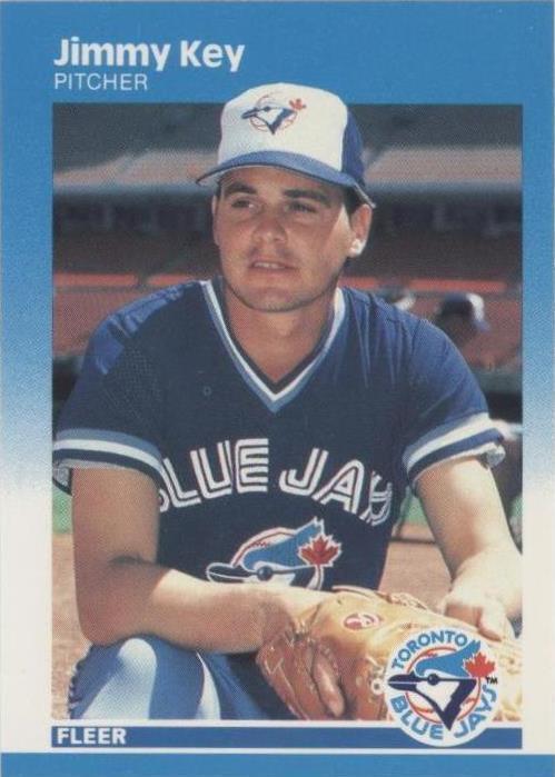 Fleer 1987 - Jimmy Key #232