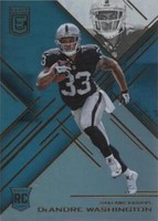 2016 Donruss Elite DeAndre Washington #142