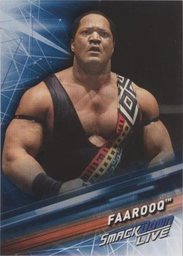 2019 Topps WWE Smackdown - Faarooq #74