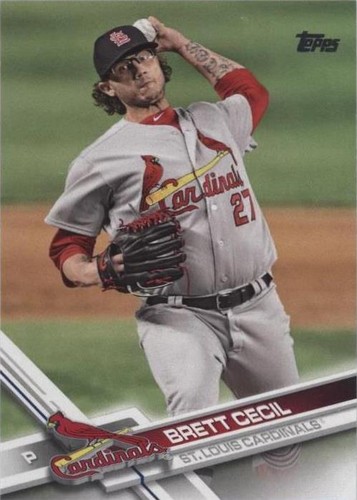 2017 Topps Update Series - Brett Cecil #US199
