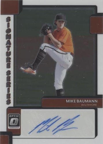 2022 Panini Donruss Optic - Mike Baumann #SIGS-MI