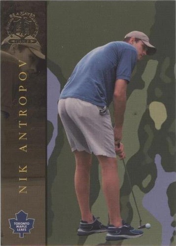 2002-03 In the Game Be A Player Signature Series - Nik Antropov #GS-64
