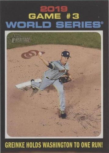 2020 Topps Heritage - Zack Greinke #329