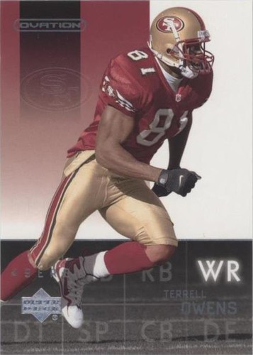 2002 Upper Deck Ovation Terrell Owens #74