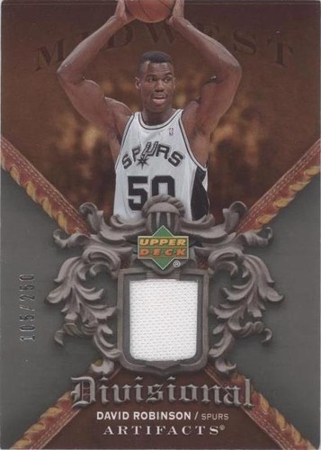 2007-08 Upper Deck Artifacts - David Robinson #DA-DR