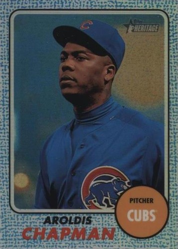 2017 Topps Heritage - Aroldis Chapman #THC-472