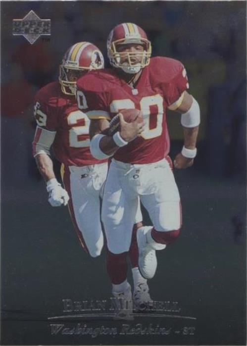 1996 Upper Deck Silver Collection Brian Mitchell #30