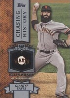 2013 Topps - Brian Wilson #CH-32