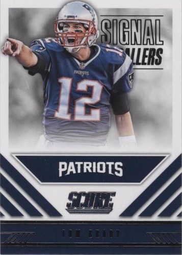 2016 Score Tom Brady #15