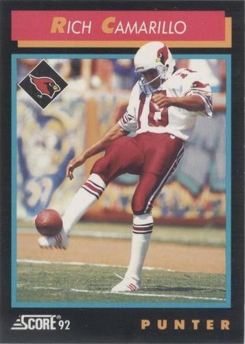 1992 Score Rich Camarillo #347
