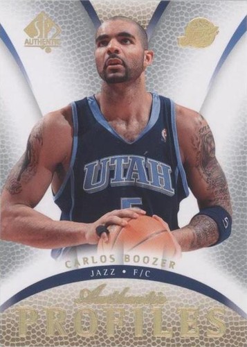 2007-08 SP Authentic - Carlos Boozer #AP-22