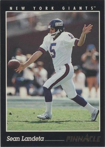 1993 Pinnacle Sean Landeta #48