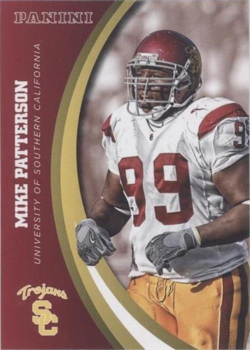 2015 Panini USC Trojans Mike Patterson #48
